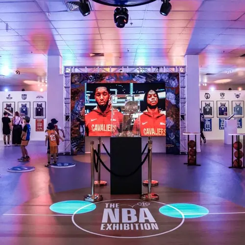 The NBA Exhibition in Brisbane